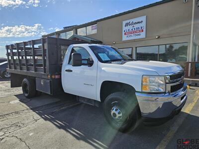 2012 Chevrolet Silverado 3500 Work Truck  Cab and Chassis Flatbed/148 " Bed - Photo 1 - Spokane, WA 99202