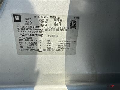 2015 Chevrolet Silverado 2500 LT  Double Cab Long Box - Photo 35 - Spokane, WA 99202