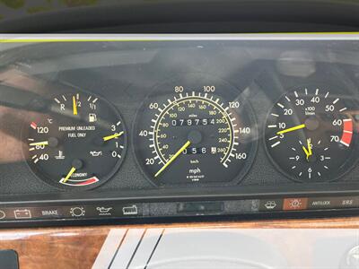 1987 Mercedes-Benz 560 SEL   - Photo 30 - San Juan Capistrano, CA 92675