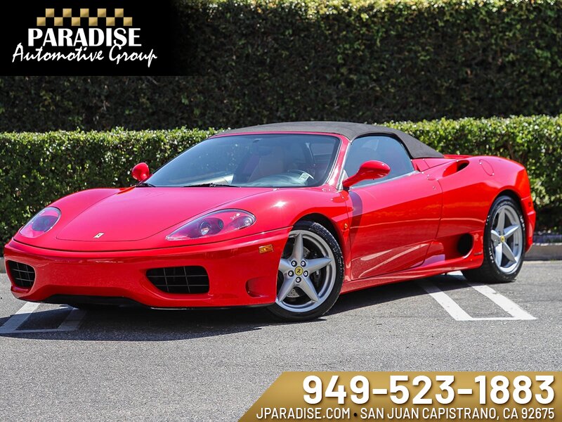 2001 Ferrari 360 Spider RWD