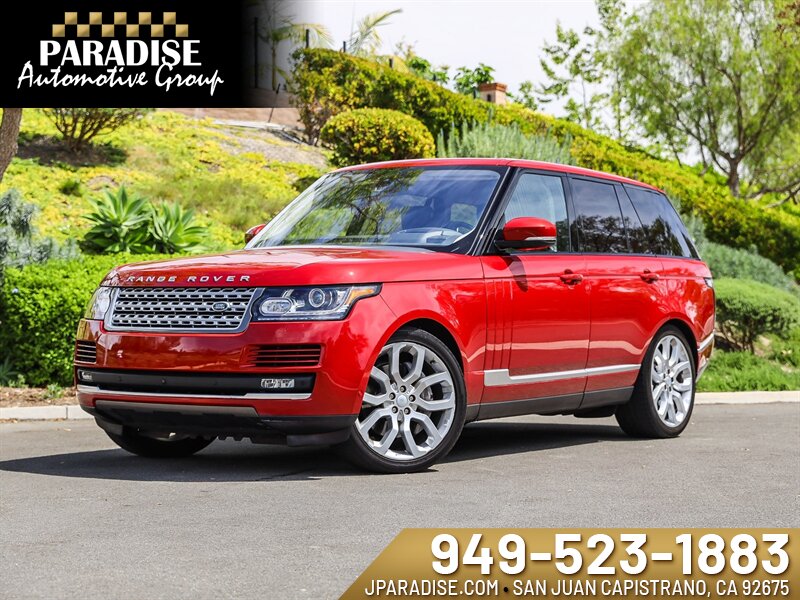 Firenze Red Metallic 2016 Land Rover Range Rover V8 Supercharged 4WD SUV / Crossover All-Wheel Drive Automatic