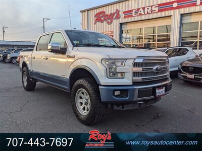 2015 Ford F-150 Platinum  4WD - Photo 1 - Eureka, CA 95501