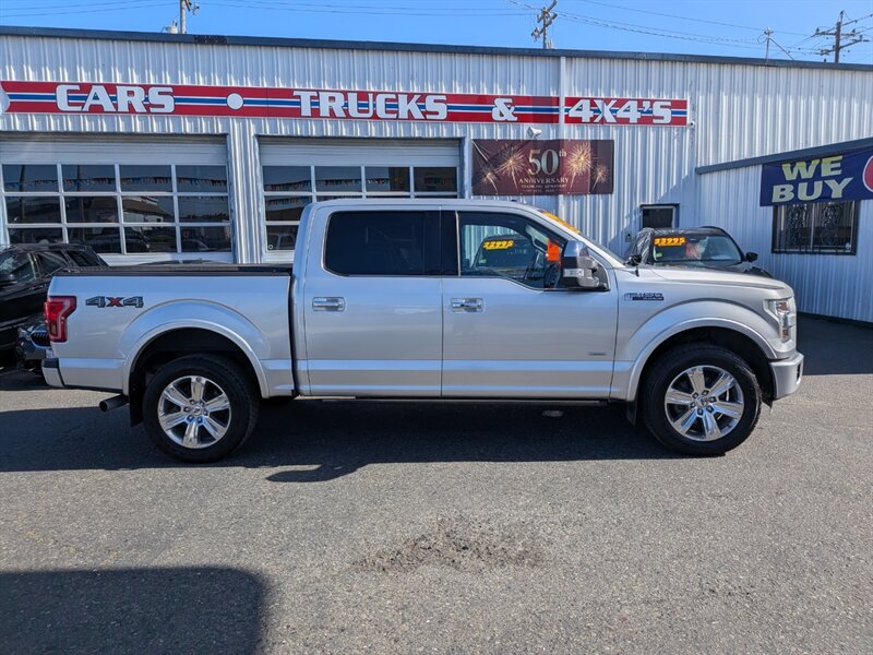 2015 Ford F-150 Platinum  4WD
