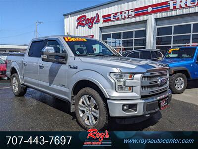 2015 Ford F-150 Platinum  4WD - Photo 1 - Eureka, CA 95501