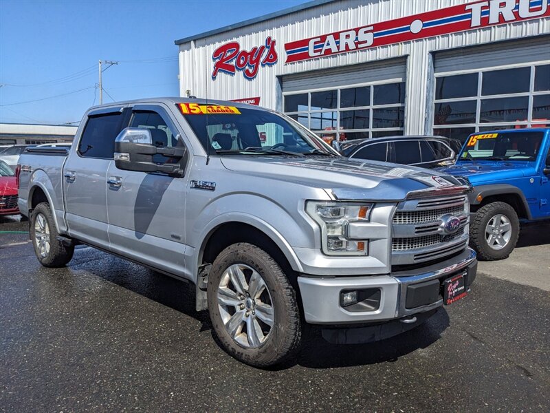 2015 Ford F-150 Platinum  4WD