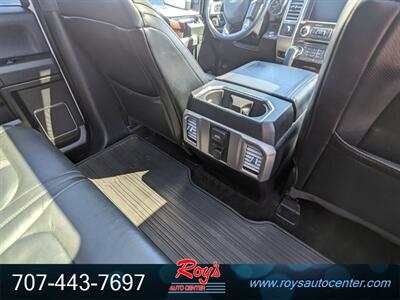 2015 Ford F-150 Platinum  FX4 4WD - Photo 18 - Eureka, CA 95501
