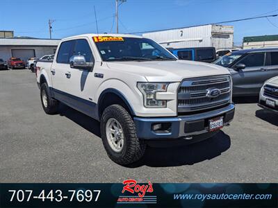 2015 Ford F-150 Platinum  FX4 4WD - Photo 1 - Eureka, CA 95501