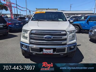 2015 Ford F-150 Platinum  FX4 4WD - Photo 5 - Eureka, CA 95501