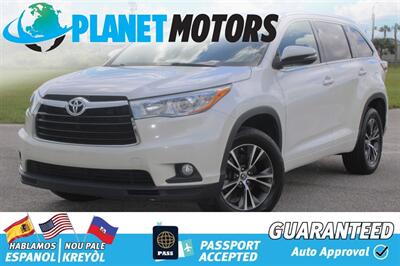 2016 Toyota Highlander XLE SUV