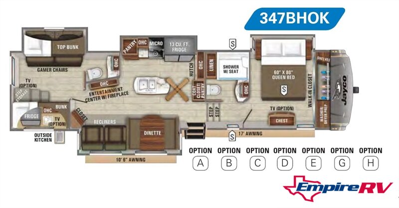 2020 Jayco Eagle 347bhok   - Photo 1 - Liberty, TX 77575