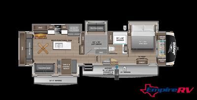 2020 Jayco EAGLE 355MBQS   - Photo 2 - Liberty, TX 77575