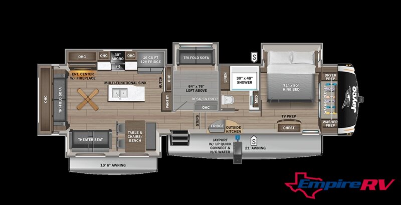 2020 Jayco EAGLE 355MBQS - Photo 2 - Liberty, TX 77575