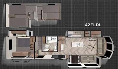 2020 Forest River Wildwood 42FLDL
