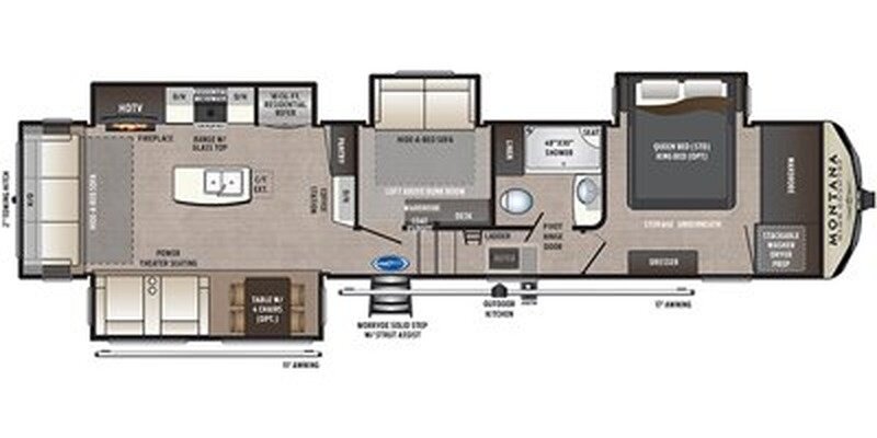 2020 Keystone MONTANA 385BR   - Photo 1 - Liberty, TX 77575