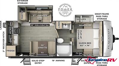 2026 Forest River FLAGSTAFF MICRO-LITE 25SRK   - Photo 2 - Liberty, TX 77575