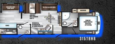 2018 Forest River Cherokee ARTIC WOLF 315TBH