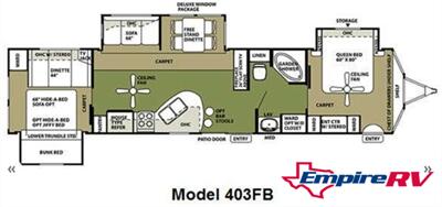 2009 Forest River SALEM 403FB   - Photo 2 - Liberty, TX 77575