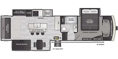 2021 Keystone Arcadia 3660Rl