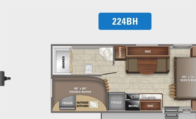 2022 Jayco Jayflight 224BH   - Photo 1 - Liberty, TX 77575