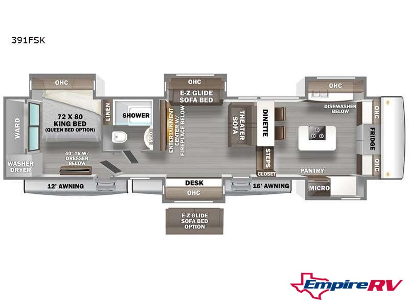 2023 Forest River RIVERSTONE 39RKFB - Photo 2 - Liberty, TX 77575