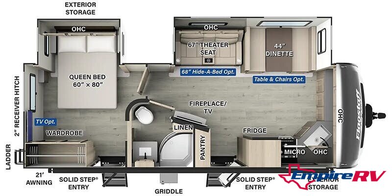 2025 Flagstaff 26FKBS - Photo 2 - Liberty, TX 77575