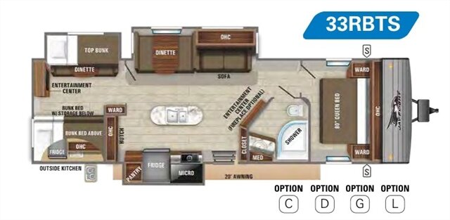 2020 Jayco jayflight 33rbts   - Photo 1 - Liberty, TX 77575