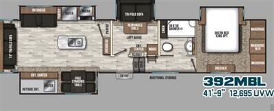 2019 Coachmen Chaparral 392mlb