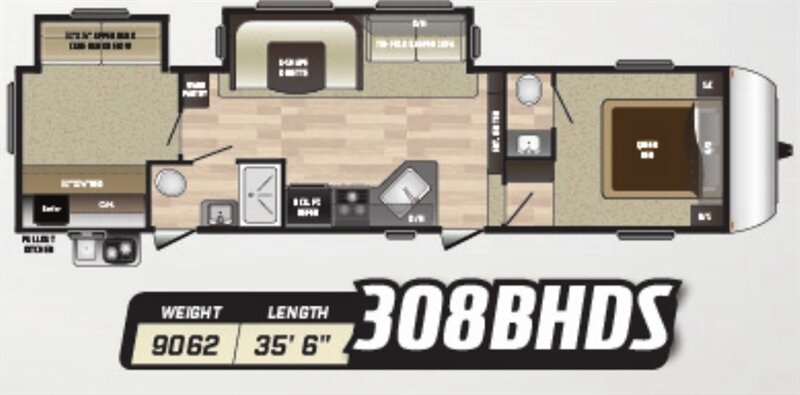 2018 Keystone hideout M-308   - Photo 1 - Liberty, TX 77575