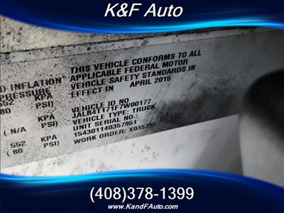 2015 Isuzu NPR   - Photo 5 - Campbell, CA 95008