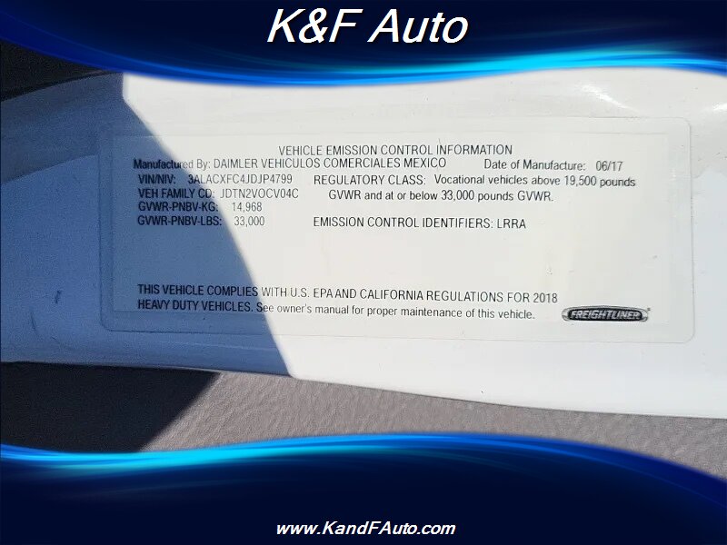 2016 Freightliner M2 106 - Photo 8 - Campbell, CA 95008