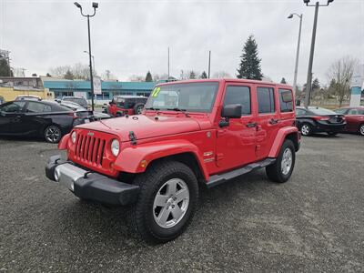 2012 Jeep Wrangler Unlimited Sahara   - Photo 3 - Everett, WA 98201