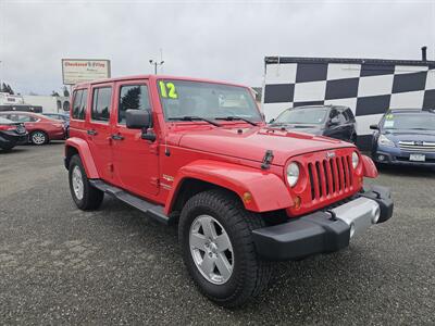 2012 Jeep Wrangler Unlimited Sahara   - Photo 1 - Everett, WA 98201