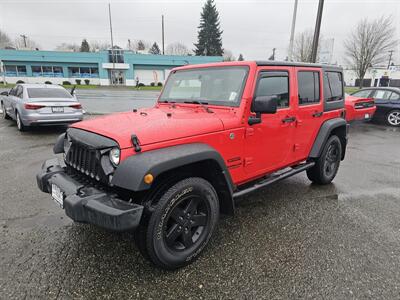 2016 Jeep Wrangler Unlimited Sport   - Photo 3 - Everett, WA 98201