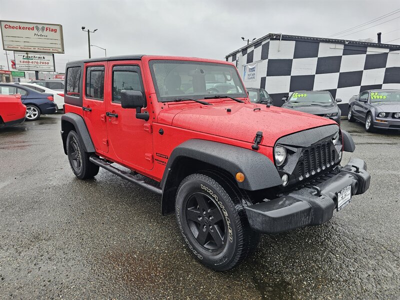 2016 Jeep Wrangler Unlimited Sport   - Photo 1 - Everett, WA 98201