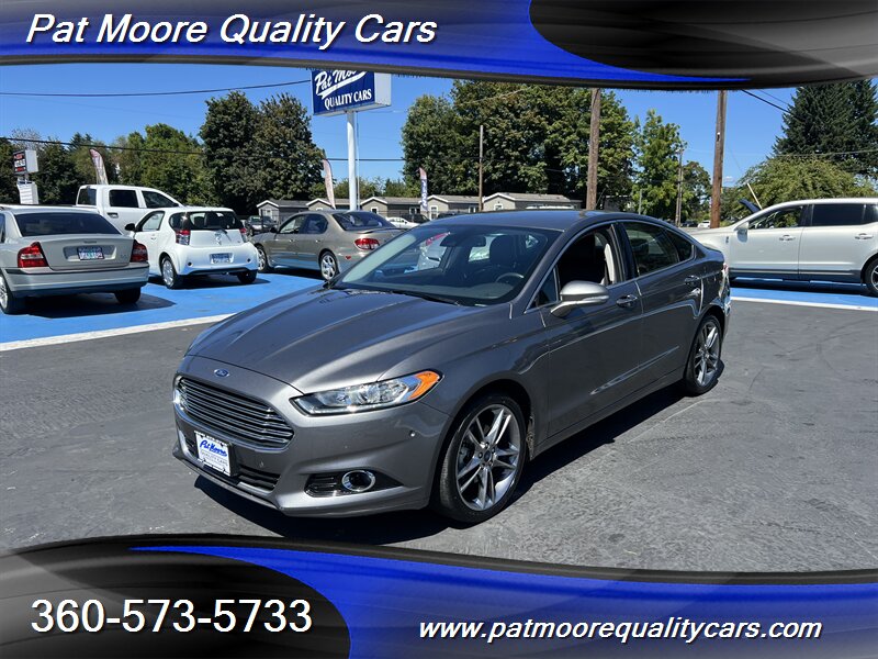 2014 Ford Fusion Titanium Rare AWD (**Two Owner**) Low 49k Miles Excellent Condition - Photo 1 - Vancouver, WA 98686