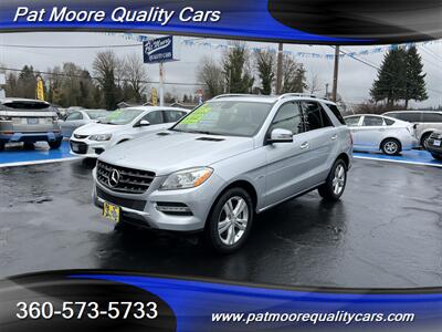 2012 Mercedes-Benz ML 350  AWD Like New (**One Owner**) w/ Only 55k Low Mi.