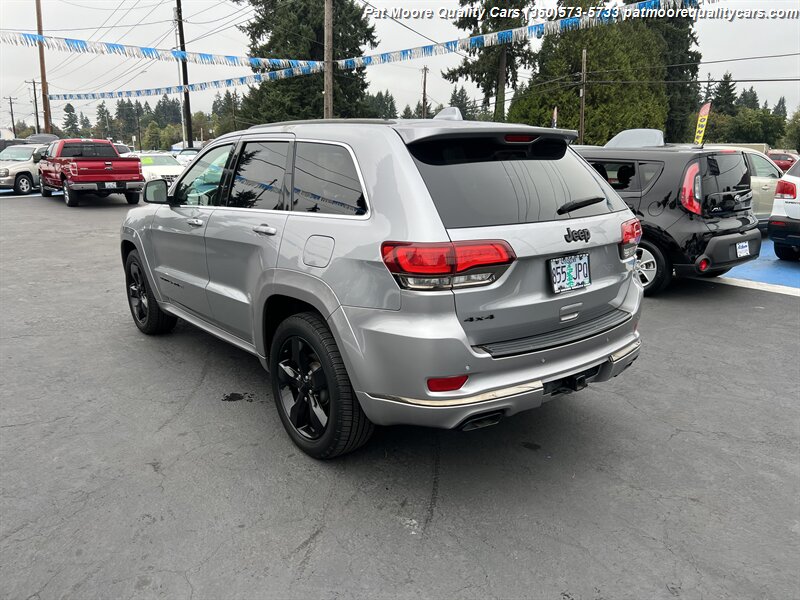 2016 Jeep Grand Cherokee Overland  