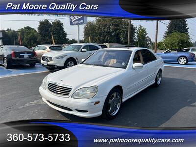 2001 Mercedes-Benz S 500 Sedan