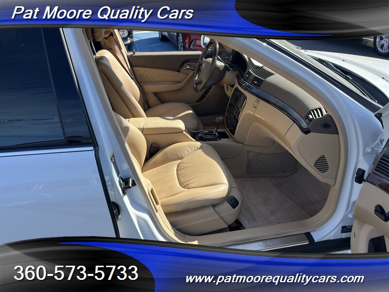 2001 Mercedes-Benz S 500 Luxury Pristine Extra Low Miles 77k mi. - Photo 8 - Vancouver, WA 98686
