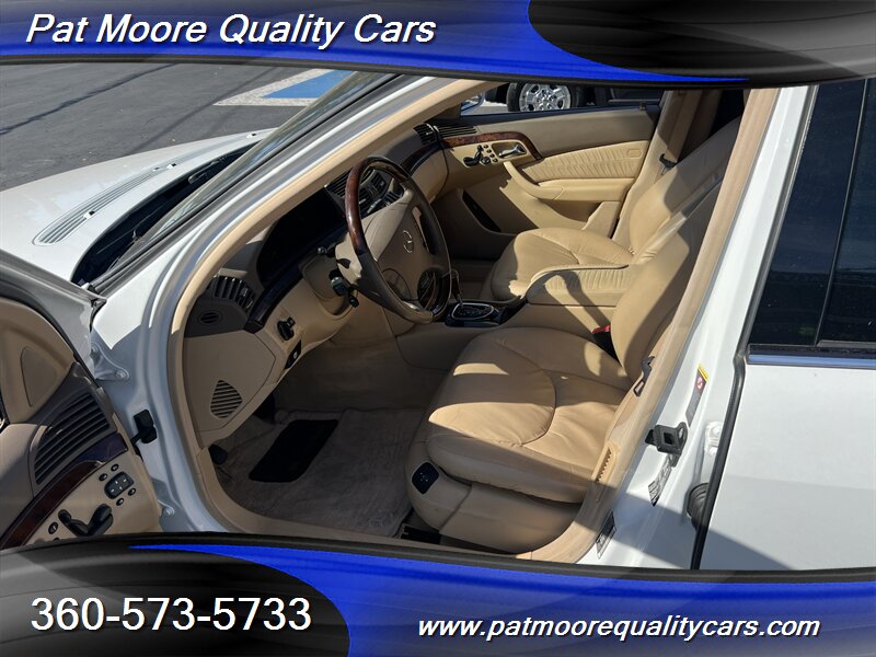 2001 Mercedes-Benz S 500 Luxury Pristine Extra Low Miles 77k mi. - Photo 4 - Vancouver, WA 98686