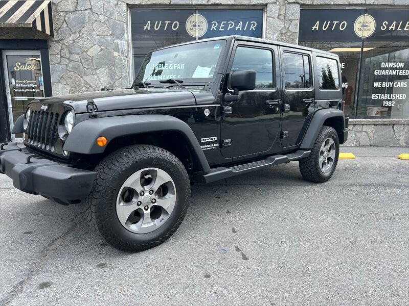 2016 Jeep Wrangler Unlimited Sport S