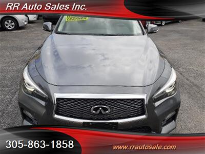 2016 INFINITI Q50 Red Sport 400   - Photo 3 - Hialeah, FL 33012