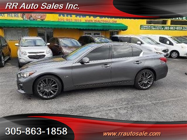 2016 INFINITI Q50 Red Sport 400 - Photo 1 - Hialeah, FL 33012