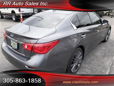 2016 INFINITI Q50 Red Sport 400   - Photo 5 - Hialeah, FL 33012