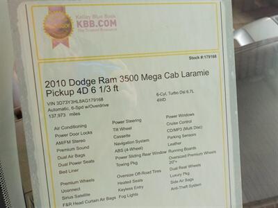 2010 Dodge Ram 3500 Laramie   - Photo 56 - Cottonwood, AZ 86326