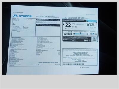 2023 Hyundai SANTA CRUZ Limited   - Photo 20 - Cottonwood, AZ 86326