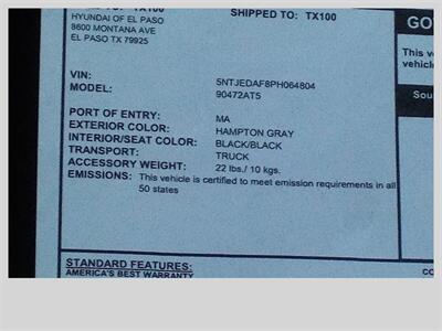 2023 Hyundai SANTA CRUZ Limited   - Photo 22 - Cottonwood, AZ 86326