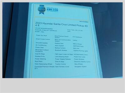 2023 Hyundai SANTA CRUZ Limited   - Photo 23 - Cottonwood, AZ 86326