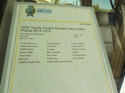 2006 Toyota Tundra Limited   - Photo 17 - Cottonwood, AZ 86326