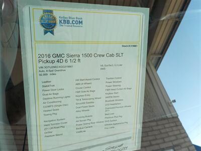 2016 GMC Sierra 1500 SLT   - Photo 18 - Cottonwood, AZ 86326